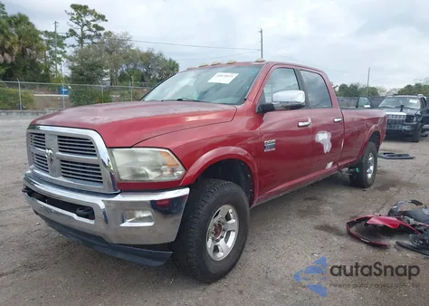 2012 Ram 2500 Laramie из США, поврежденный, VIN 3C6UD5KL3CG174470